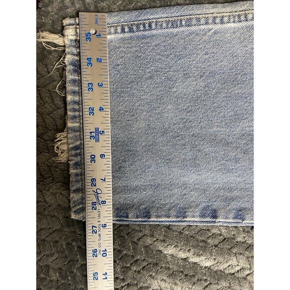 Vintage Old Navy Jeans Men 38x32 Loose Baggy Straight Leg Distressed Y2K Skater - Picture 15 of 16